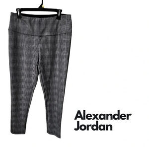 Alexander  Jordan | Grey Plaid Leggings | Size L [87]